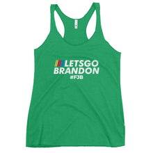 Load image into Gallery viewer, Lets Go Brandon Women&#39;s Racerback Tank Top
