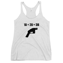 Load image into Gallery viewer, 1A+2A=3D Women&#39;s Racerback Tank Top

