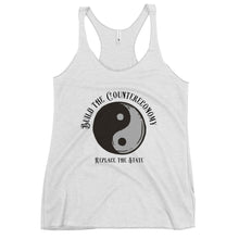 Load image into Gallery viewer, Build The Counter Economy Women&#39;s Racerback Tank Top
