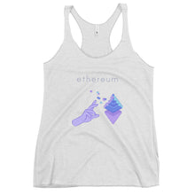 Load image into Gallery viewer, Ethereum Women&#39;s Racerback Tank Top
