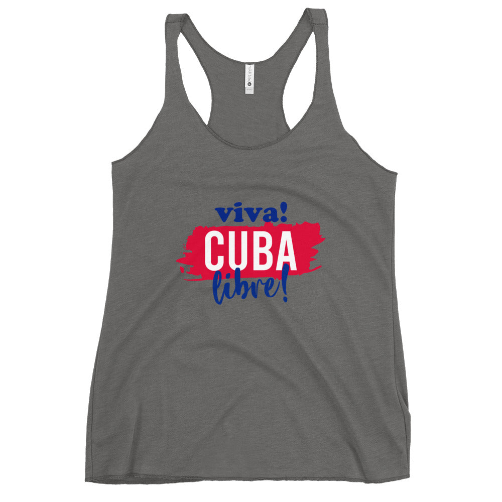 Viva Cuba Libre Women's Racerback Tank Top