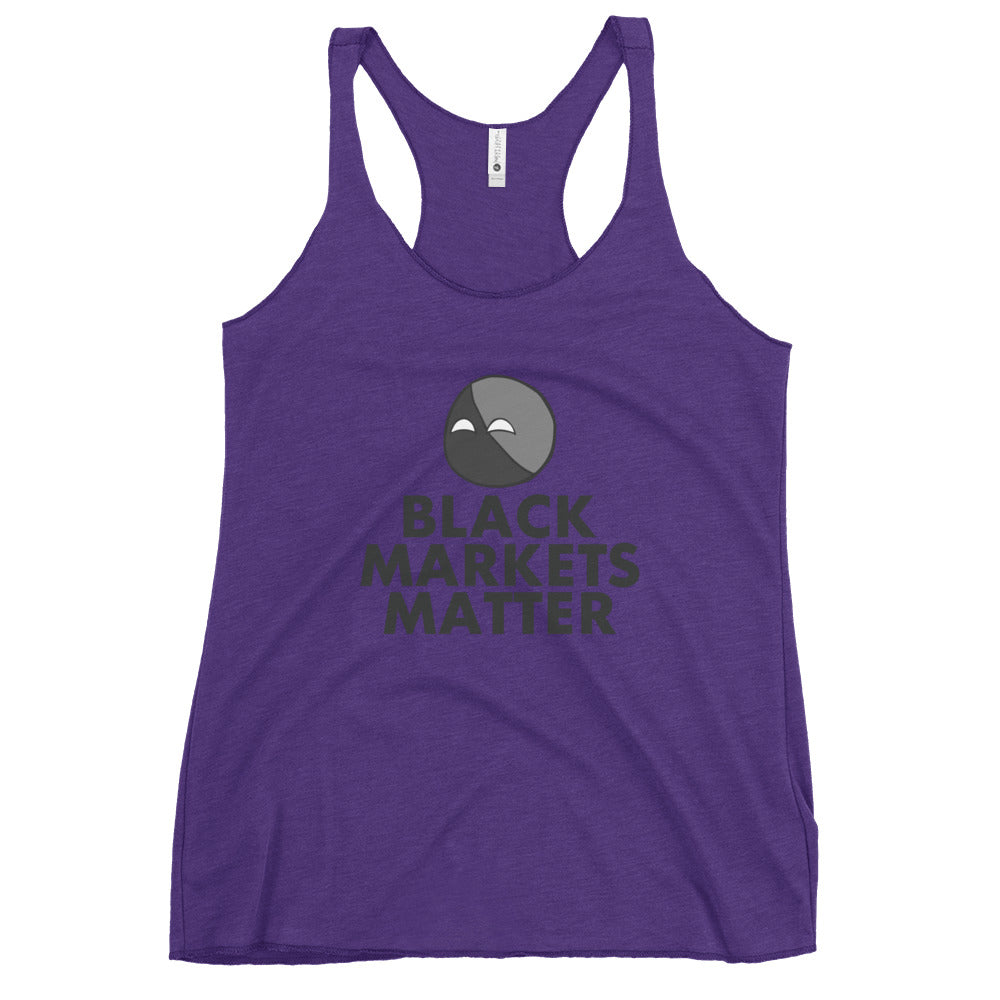 Black Markets Matter Women's Racerback Tank Top