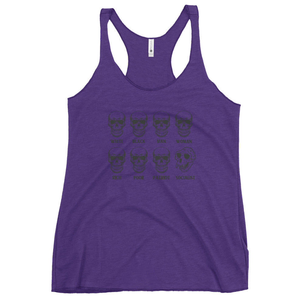Skulls Women's Racerback Tank Top
