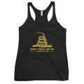 Don't Tread On Me Women's Racerback Tank Top