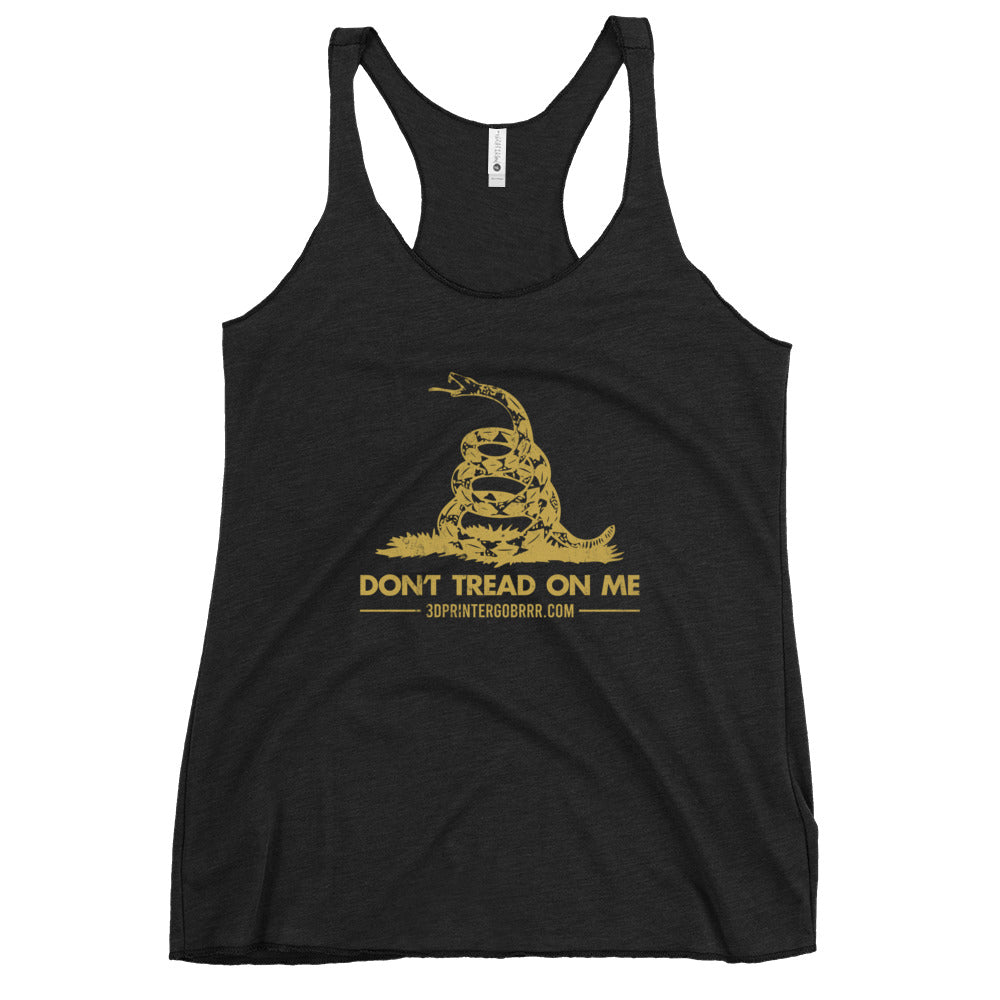 Don't Tread On Me Women's Racerback Tank Top