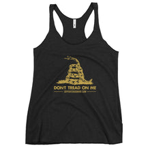 Load image into Gallery viewer, Don&#39;t Tread On Me Women&#39;s Racerback Tank Top
