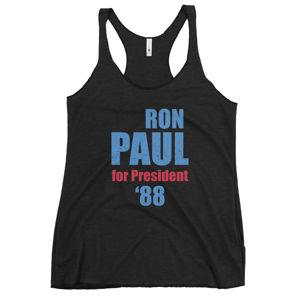 Ron Paul For President 88 Women's Racerback Tank Top