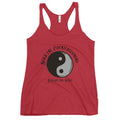 Build The Counter Economy Women's Racerback Tank Top