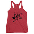 Come And Take It Women's Racerback Tank Top
