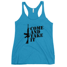 Load image into Gallery viewer, Come And Take It Women&#39;s Racerback Tank Top
