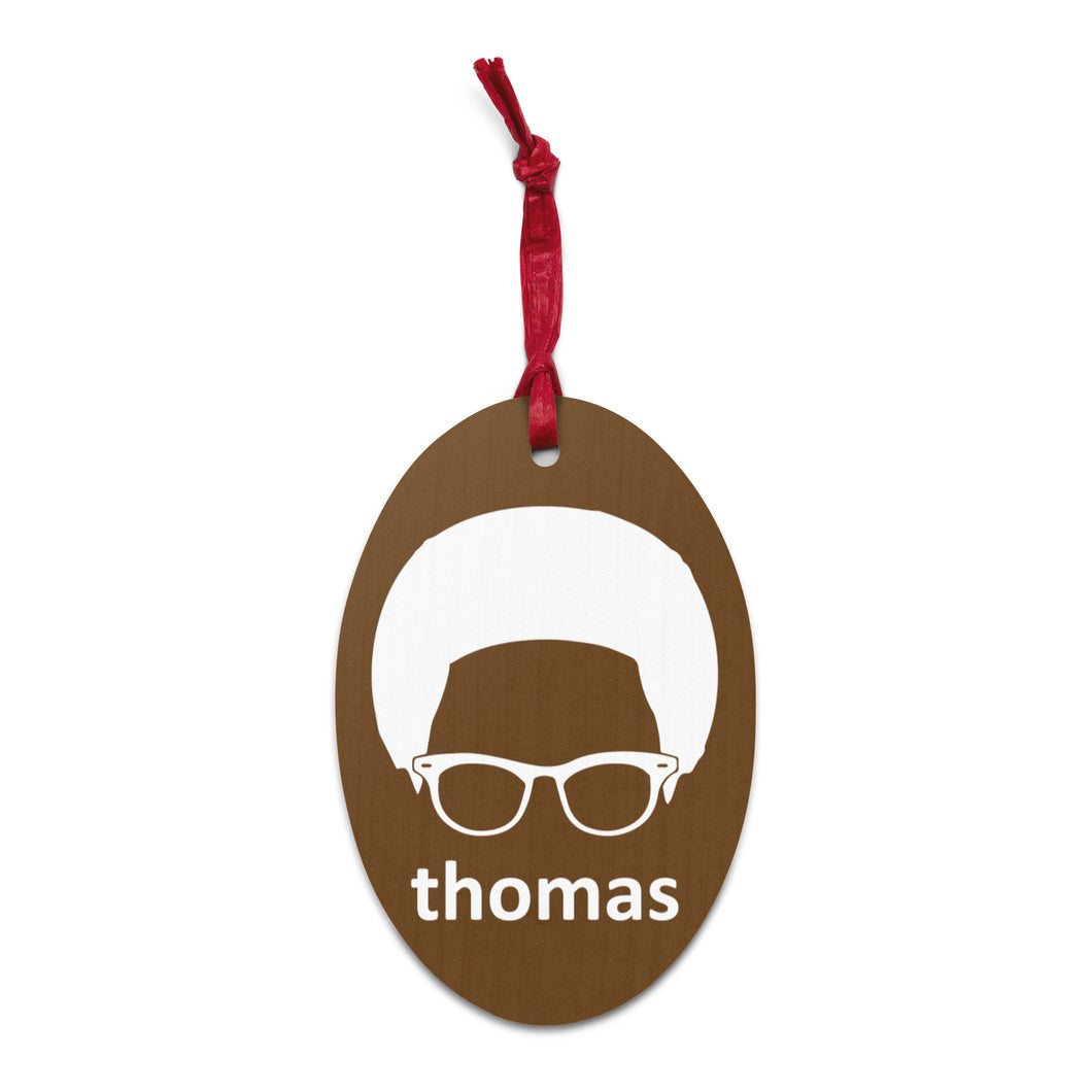 Thomas Sowell, Agora Threads Xmas Ornament