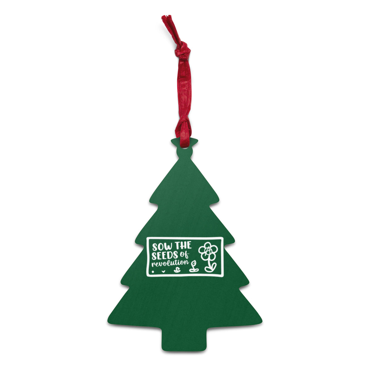 Sow The Seeds of Revolution, Agora Threads Xmas Ornament